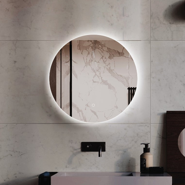 Frameless LED Mirror Round - 59cm