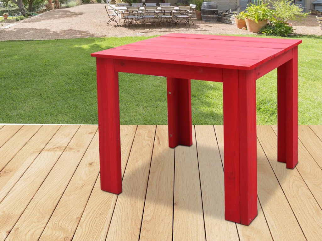 Small Red Table