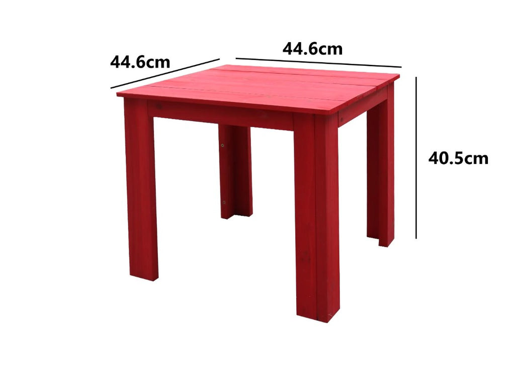 Small Red Table