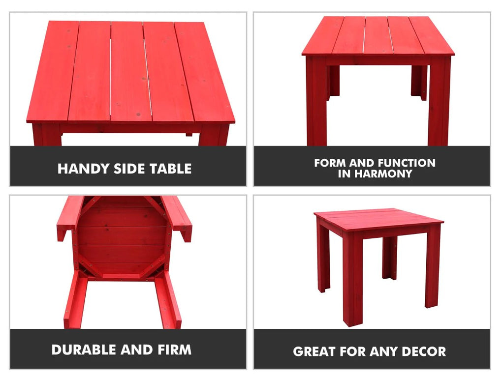 Small Red Table