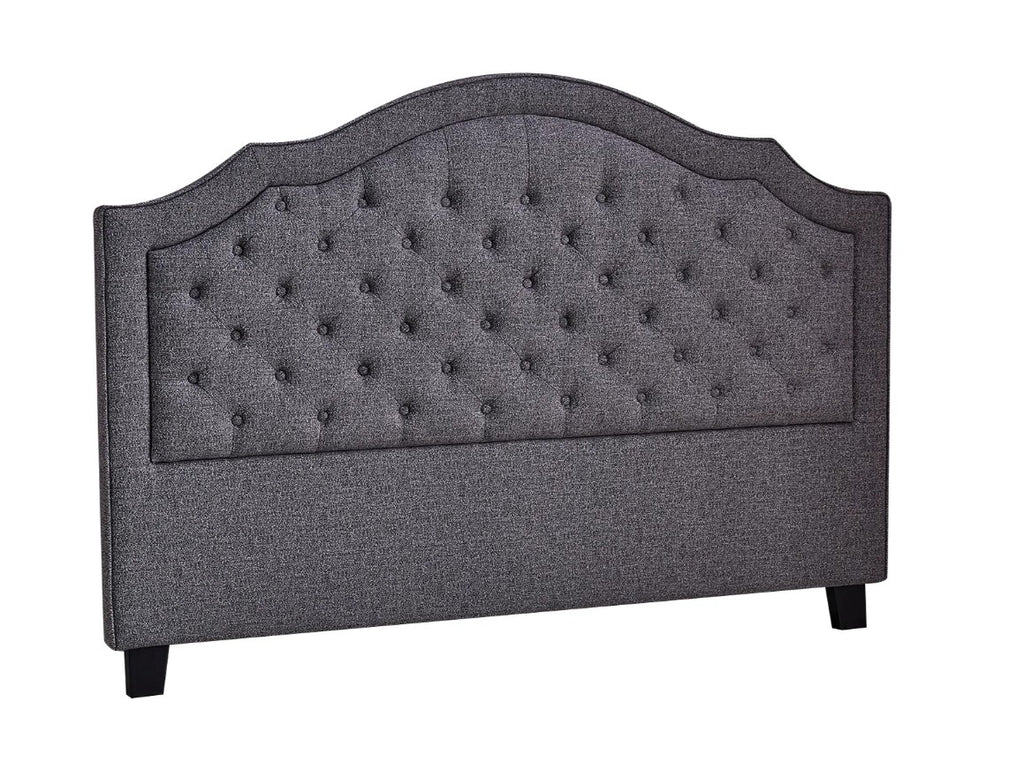 Headboard King Linen Grey