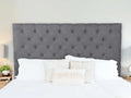 Headboard King Grey