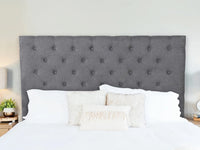 Headboard King Grey