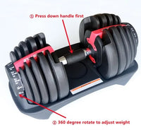 Ape Style Multi-Weight Smart Adjustable Dumbbell - 24kg