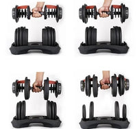 Ape Style Multi-Weight Smart Adjustable Dumbbell - 24kg