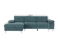 Sectional Sofa - 3 Colours