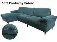 Sectional Sofa - 3 Colours