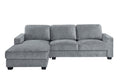Charleston Dark Grey Corner Sofa - Left or Right Hand Facing
