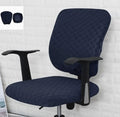 Office Chair Cover - Navy Blue