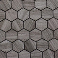 Whitewood Hexagon Polished Mosaic 298x302