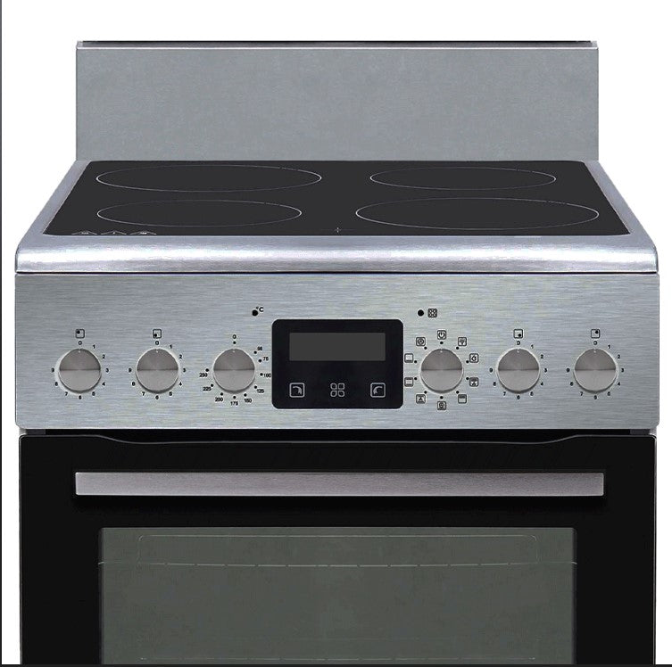 Freestanding Oven with Induction Cooktop - SS