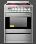 Vogue Freestanding Oven 60cm with Ceramic Cooktop - SS