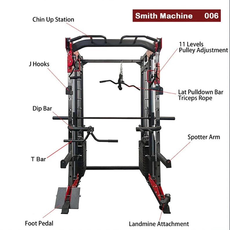 Smith Machine | Multifunctional Home Gym | All-in-One Trainer