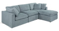 Bishopston Duck Feather Filled Modular Sofa - Grey