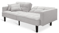 Boston 3 Seater Sofa Bed - Oat White