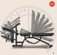 Heavy Duty Multifunction Decline Weight Bench
