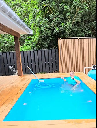 Swimming Pool 4.3m x 2.25m x 1.4 Deep