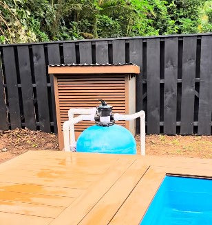Swimming Pool 4.3m x 2.25m x 1.4 Deep