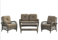 4pc Outdoor Sofa Set PE Rattan
