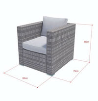 Rattan Single Outdoor Chair