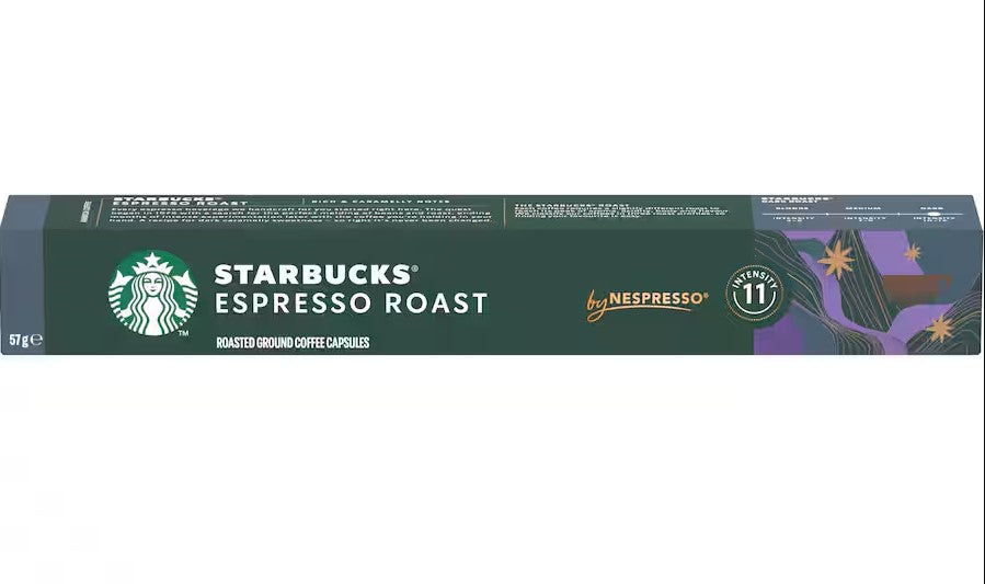 Starbucks Nespresso Coffee Capsules Espresso Roast (Air Freight)
