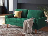 Velvet 3 Seater Sofa - 3 Colours