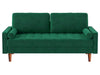 Velvet 3 Seater Sofa - 3 Colours
