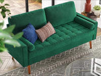 Velvet 3 Seater Sofa - 3 Colours