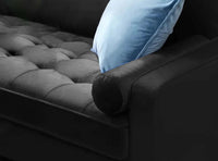 Velvet 3 Seater Sofa - 3 Colours