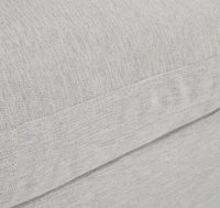 3 Seater Modular Sofa with Ottoman - Grey