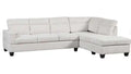 Sectional Sofa with Right Chaise Linen Beige
