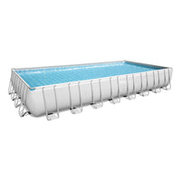 Bestway 9.56m x 4.88m x 1.32m Power Steel Frame Pool with Sand Filter