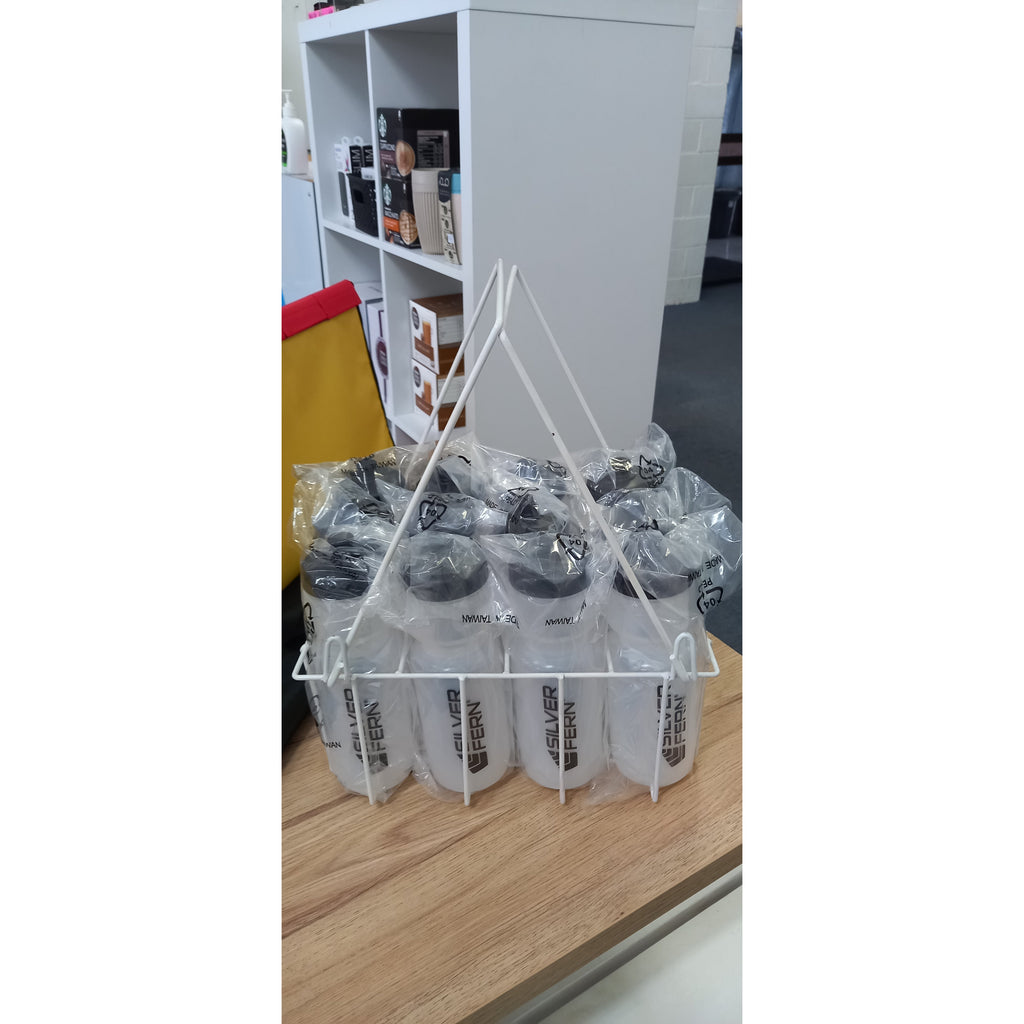 Drink Bottle Carrier Coated Wire - with or without 12x Drink Bottles - Next Shipment