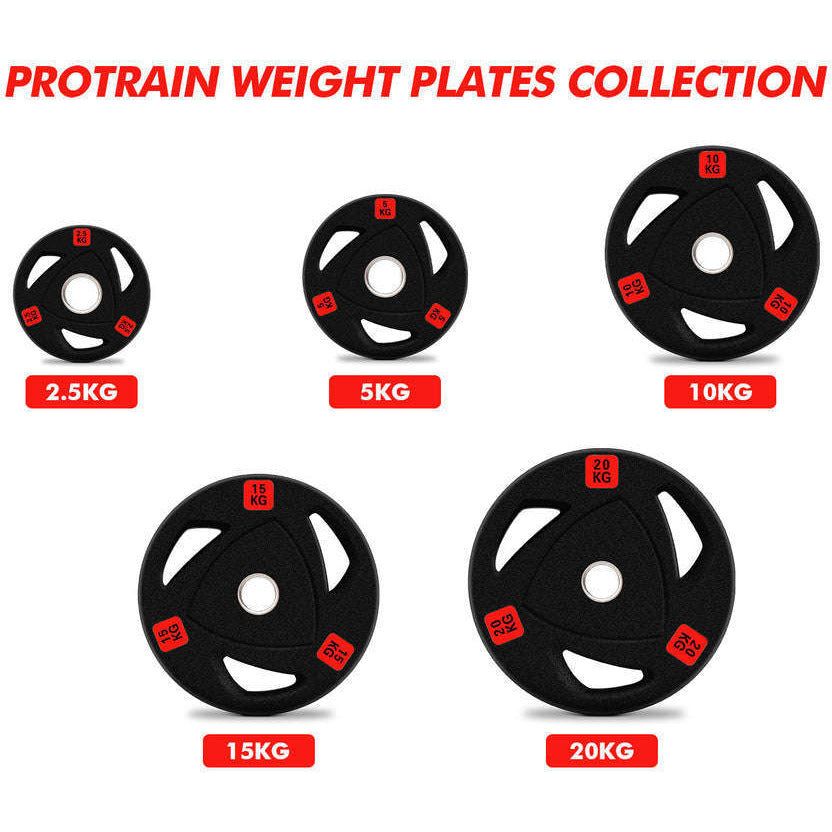 Protrain Rubber Weight Plates - Next Shipment