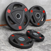 Weights Set - 100kg Rubber Coated - Next Shipment