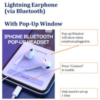 Lightning Bluetooth Wired Earphones - Next Shipment