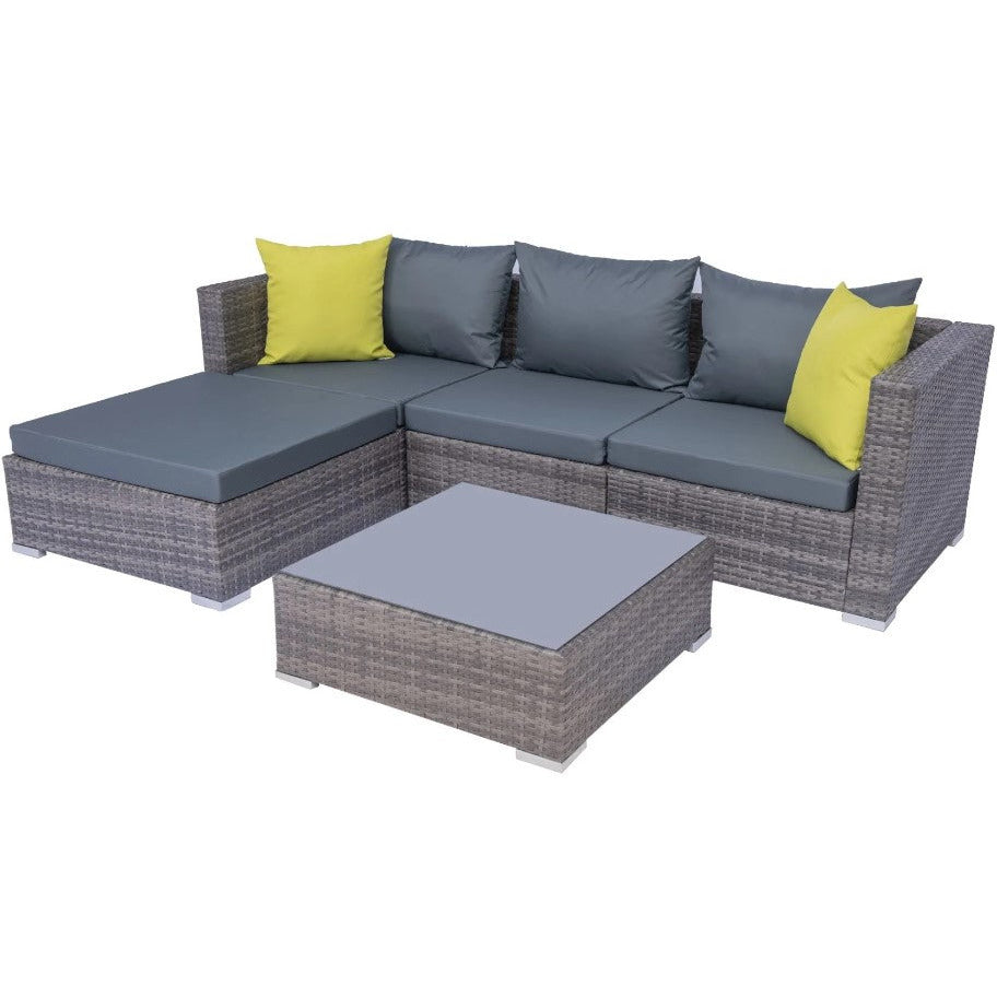 Outdoor Corner Set Mixed Grey - Next Shipment