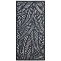 Matrix 1800 x 900 x 6mm Charcoal Ferns Screen Panel - Next Shipment