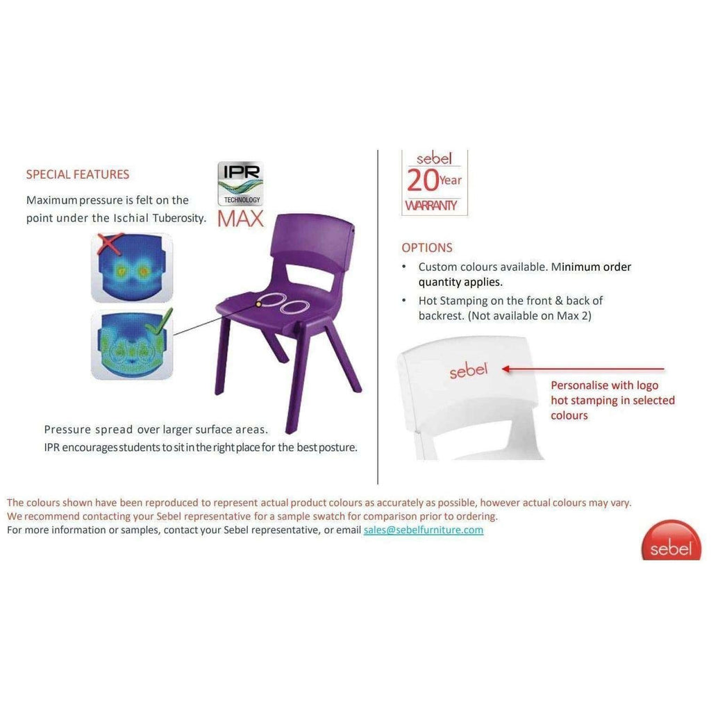 Sebel Postura Chairs - 20 year guarantee - Next Shipment