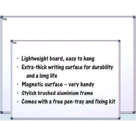 Acrylic Single-sided Whiteboard - Sizes from 900mm x 900mm - Next Shipment