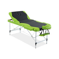 Massage Table Portable Green & Black - Next Shipment