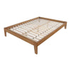 Super King - Sovo Wood Bed Frame - White or Natural - Next Shipment