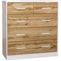 Tallboy 5 Drawer Takiwira White or Black - Next Shipment