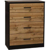 Tallboy 4 Drawer Takiwira White or Black - Next Shipment